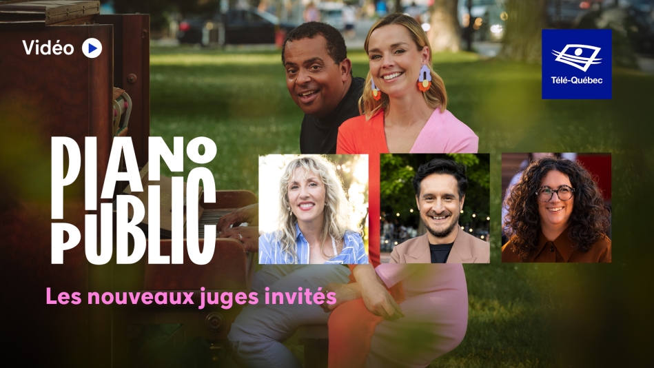 Ingrid St-Pierre, Sébastien Diaz et Alexandra Stréliski seront-ils impressionnés par les pianistes de Piano public?