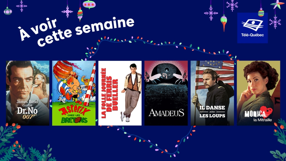 La magie de Ciné-cadeau qui s'empare de Télé-Québec! 
