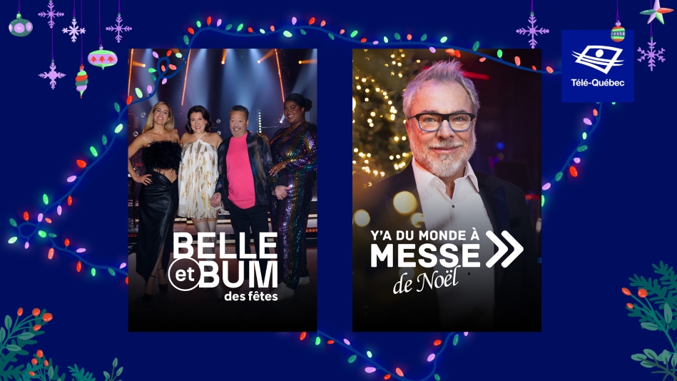 On met la musique dans le tapis la veille de Noël à Télé-Québec!