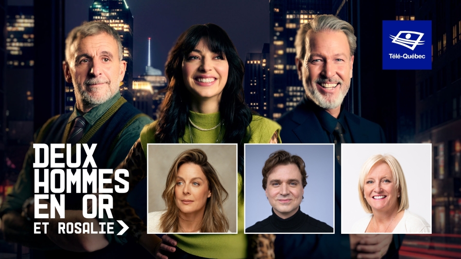 Julie Le Breton, Arnaud Soly et Chantale Cyr