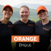 Épique | ORANGE | Savannah, Véronique, Marie-Laurence  