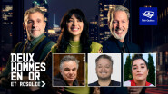 Télé-Québec | Deux hommes en or et Rosalie | Mariana Mazza, Alexandre Jardin et Frédéric Bédard