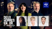 Télé-Québec | Deux hommes en or et Rosalie | Nathalie Simard, Simon Gouache et Martine Delvaux